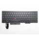 Клавиатура ноутбука Lenovo ThinkPad E580/L580/T590 черна з ТП підсв UA (A46213)