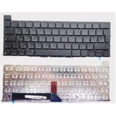 Клавиатура ноутбука Apple Macbook Pro 16" A2141 черна RU (A46176) - Фото