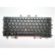 Клавиатура ноутбука Lenovo ThinkPad X1 Helix2 черн с черн с подсв ТП UA (A46202)