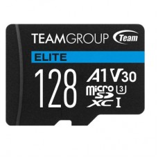 Картка пам'яті Team 128 GB microSDXC class 10 UHS-I/U3 Elite (TEAUSDX128GIV30A103) - Фото
