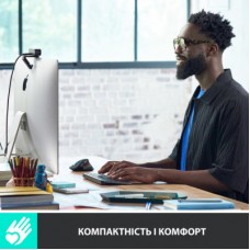 Клавіатура Logitech MX Keys Mini Wireless Illuminated UA Graphite (920-010498) - Фото