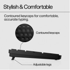 Клавіатура HP 450 Programmable Wireless UA Black (4R184AA) - Фото