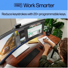 Клавіатура HP 450 Programmable Wireless UA Black (4R184AA) - Фото