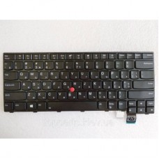 Клавиатура ноутбука Lenovo ThinkPad T460/T460P черн.с черн.рамк/с ТП/с подсв.UA/RU/US