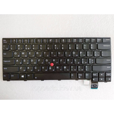 Клавиатура ноутбука Lenovo ThinkPad T460/T460P черн.с черн.рамк/с ТП/с подсв.UA/RU/US