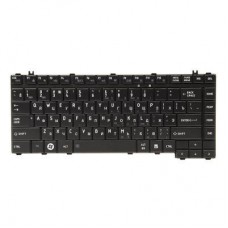 Клавіатура ноутбука PowerPlant TOSHIBA Satellite A200, A300 чорний, чорний фрейм (KB310296) - Фото