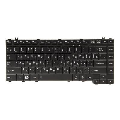 Клавіатура ноутбука PowerPlant TOSHIBA Satellite A200, A300 чорний, чорний фрейм (KB310296)