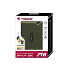 Зовнішній жорсткий диск 2.5" 2 TB Transcend (TS2TSJ25M3G) Зовнішній жорсткий диск 2.5" 2 TB Transcend (TS2TSJ25M3G) - Фото