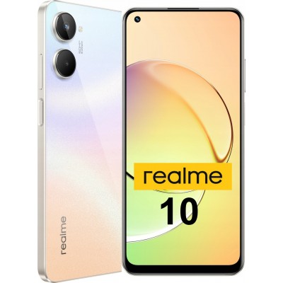 Смартфон realme 10 8/128Gb Clash White (RMX3630) реалми 10