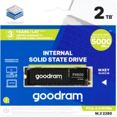 Накопитель SSD M.2 2280 2TB PX600 Goodram (SSDPR-PX600-2K0-80) - Фото