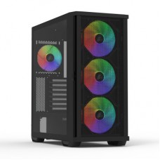 Корпус Zalman Корпус Zalman Z10 Plus, без БЖ, 2xUSB3.0, 1xUSB Type-C, 3x140 mm ARGB fans, 1x120 mm ARGB f (Z10 - Фото