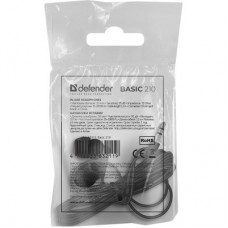 Наушники Defender Basic 210 Black (63211) - Фото