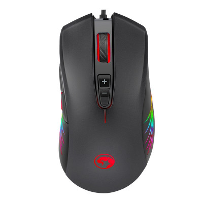 Мышка Marvo M519 RGB-LED USB Black (M519)