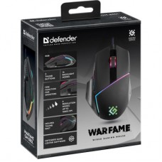 Мишка Defender Warfame GM-880L USB Black (52880) - Фото