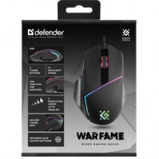 Мишка Defender Warfame GM-880L USB Black (52880) - Фото