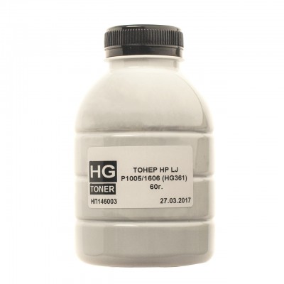 Тонер HP LJ P1005/1606, 60 г HG (HG361-060)
