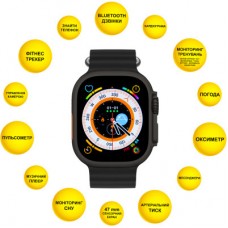 Смарт-годинник AURA X4 ProMax 53mm Black (SWAX453B) - Фото