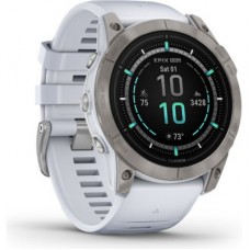 Смарт-часы Garmin EPIX PRO (g2), 51, Saph, Ti, Whitestone, GPS (010-02804-11) - Фото