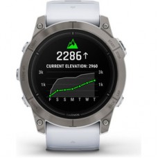 Смарт-часы Garmin EPIX PRO (g2), 51, Saph, Ti, Whitestone, GPS (010-02804-11) - Фото