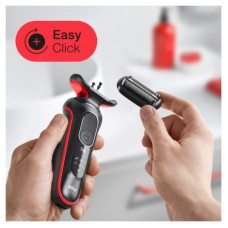 Електробритва Braun Series 5 51-R1000s BLACK/RED - Фото