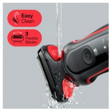 Електробритва Braun Series 5 51-R1000s BLACK/RED - Фото