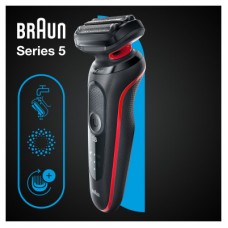 Електробритва Braun Series 5 51-R1000s BLACK/RED - Фото