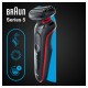 Електробритва Braun Series 5 51-R1000s BLACK/RED