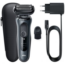 Электробритва Braun Series 6 61-N1000s BLACK / BLACK - Фото