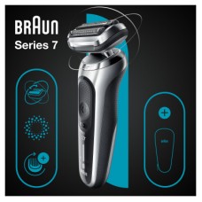 Электробритва Braun Series 7 71-S1000s SILVER / BLACK - Фото