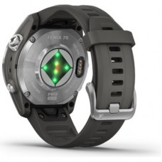 Смарт-часы Garmin fenix 7S Pro Solar, Glass, SS w/Graphite band, GPS (010-02776-01) - Фото
