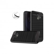 Чохол для моб. телефона Laudtec для Samsung J4/J400 Carbon Fiber (Black) (LT-J400F) Чохол для моб. телефона Laudtec для Samsung J4/J400 Carbon Fiber (Black) (LT-J400F) - Фото