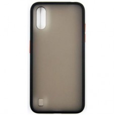 Чехол для моб. телефона DENGOS Samsung Galaxy A01 (black) (DG-TPU-MATT-32) - Фото