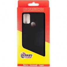 Чехол для моб. телефона DENGOS Carbon Samsung Galaxy A21s, black (DG-TPU-CRBN-74) (DG-TPU-CRBN-74) - Фото