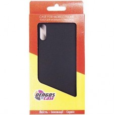 Чехол для моб. телефона DENGOS Carbon Xiaomi Redmi 9A, black (DG-TPU-CRBN-86) (DG-TPU-CRBN-86) - Фото