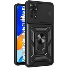 Чохол для моб. телефона BeCover Military Xiaomi Redmi Note 11 / Note 11S Black (707413) - Фото