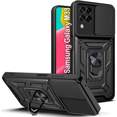 Чохол для моб. телефона BeCover Military Samsung Galaxy M33 SM-M336 Black (707387)