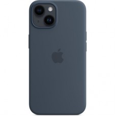 Чехол для мобильного телефона Apple iPhone 14 Plus Silicone Case with MagSafe - Storm Blue,Model A2911 (MPT53ZE/A) - Фото
