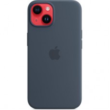 Чехол для мобильного телефона Apple iPhone 14 Plus Silicone Case with MagSafe - Storm Blue,Model A2911 (MPT53ZE/A) - Фото