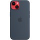 Чехол для мобильного телефона Apple iPhone 14 Plus Silicone Case with MagSafe - Storm Blue,Model A2911 (MPT53ZE/A)