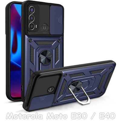 Чохол для мобільного телефона BeCover Military Motorola Moto E30 / E40 Blue (708183)