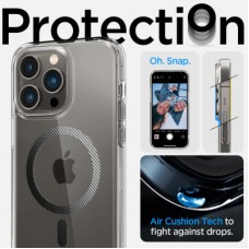 Чохол для моб. телефона Spigen Apple iPhone 14 Pro Ultra Hybrid MagFit, Carbon Fiber (ACS04971) - Фото