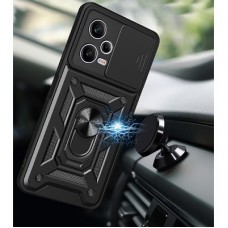 Чохол для мобільного телефона BeCover Military Xiaomi Redmi Note 12 5G/ Xiaomi Poco X5 5G Black (709124) - Фото