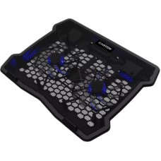 Підставка для ноутбука Canyon NS03, 10-15.6 laptop, dual-fan with 2x2.0 USB hub (CNE-HNS03) - Фото