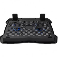 Підставка для ноутбука Canyon NS03, 10-15.6 laptop, dual-fan with 2x2.0 USB hub (CNE-HNS03) - Фото