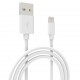Дата кабель USB 2.0 AM to Lightning 1.0m Cu, 2.1А White Grand-X (PL01W) Дата кабель USB 2.0 AM to Lightning 1.0m Cu, 2.1А White Grand-X (PL01W)