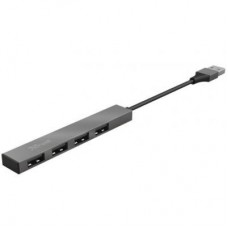 Концентратор Trust Halyx Aluminium 4-Port Mini USB Hub (23786_TRUST) - Фото