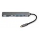 Концентратор Vinga Type-C to 4K HDMI+2*USB3.0+SD+TF+2*PD aluminium (VCPHTC7AL)