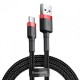 Дата кабель USB 2.0 AM to USB-C 2.0m 2A red-black Baseus (CATKLF-C91) Дата кабель USB 2.0 AM to USB-C 2.0m 2A red-black Baseus (CATKLF-C91)