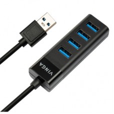 Концентратор Vinga USB3.0 to 4*USB3.0 HUB (VHA3A4) - Фото
