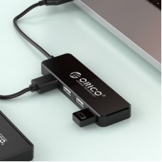 Концентратор Orico USB 2.0 4 port (FL01-BK-BP) (CA913237) - Фото